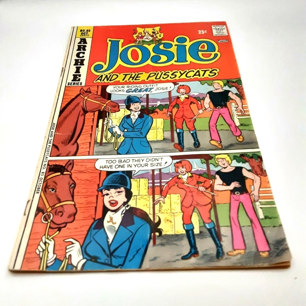 VINTAGE Archie Series Josie and the Pussycats Comic No. 85 1975